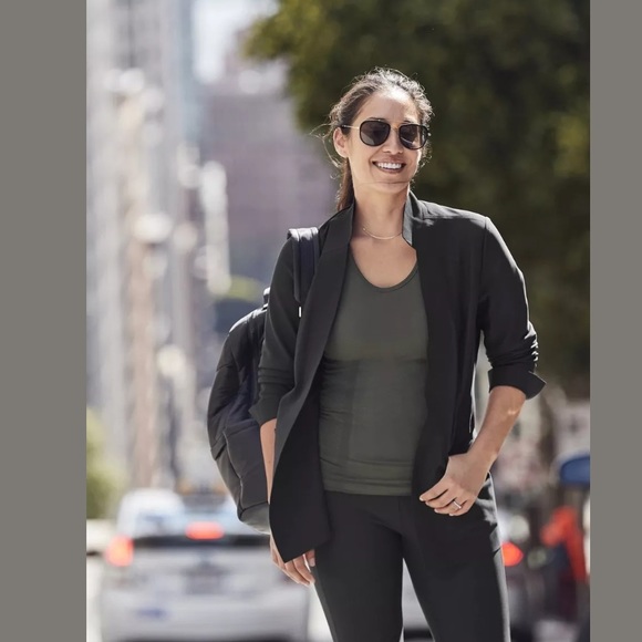 ATHLETA Cosmic Blazer Black NWT - Picture 2 of 6
